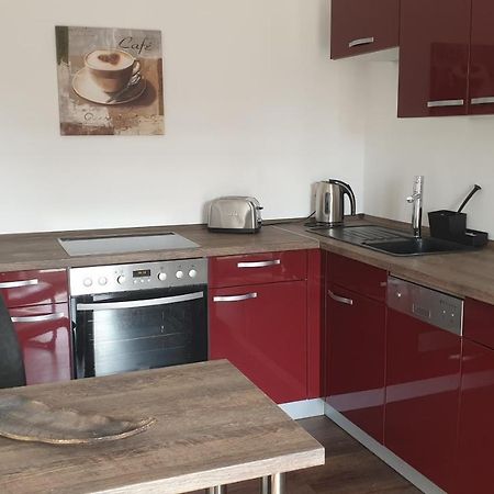 Seensucht & Urlaubstraeume, Ferienwohnung "Seerose" Grossraeschen Buitenkant foto